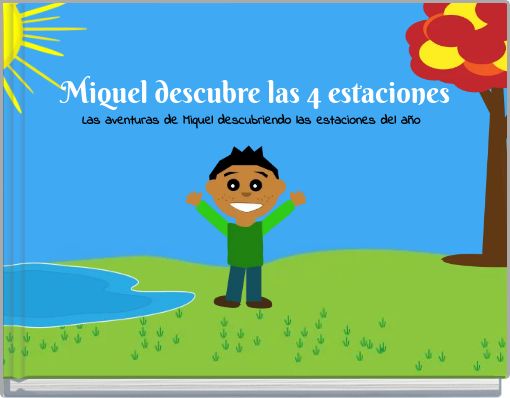 Front cover of 'Miquel descubre las 4 estaciones' 