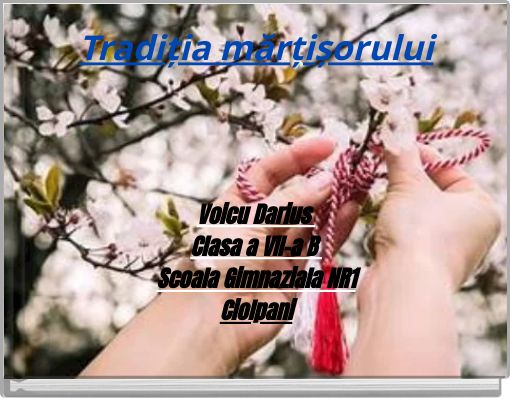 Tradiția mărțișorului