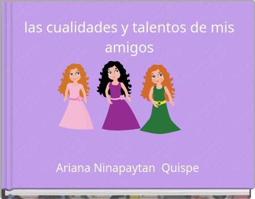 Book Cover for: las cualidades y talentos de mis amigos