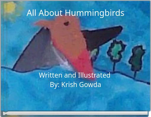 Book Cover for: All About Hummingbirds