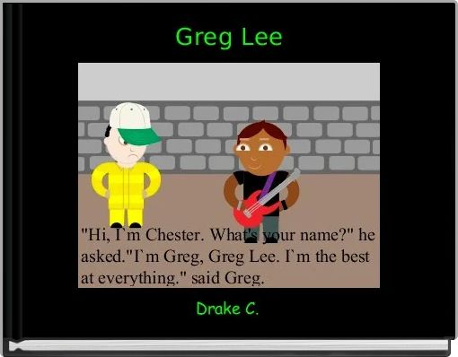 Front cover of 'Greg Lee' 