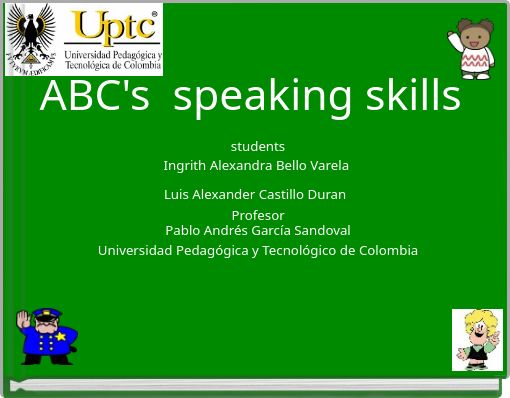 ABC's speaking skills