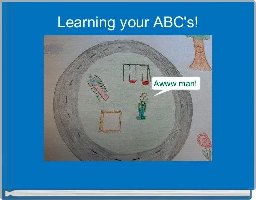 Front cover of 'Learning your ABC's!' 