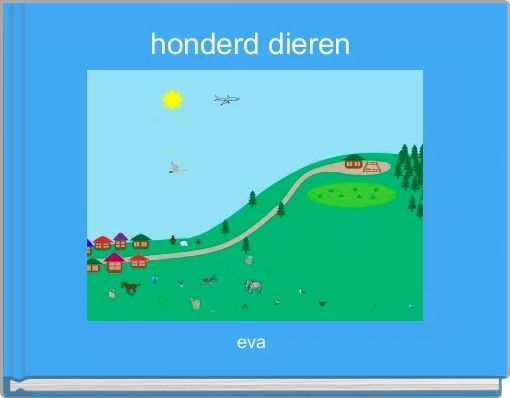Front cover of 'honderd dieren ' 