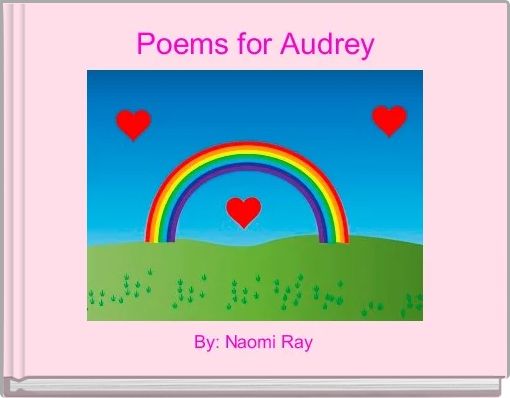 Front cover of 'Poems for Audrey' 