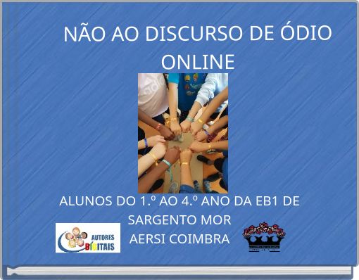 NÃO AO DISCURSO DE ÓDIO ONLINE