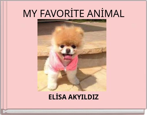 Book Cover for: MY FAVORİTE ANİMAL