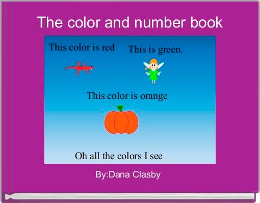 The color and number book