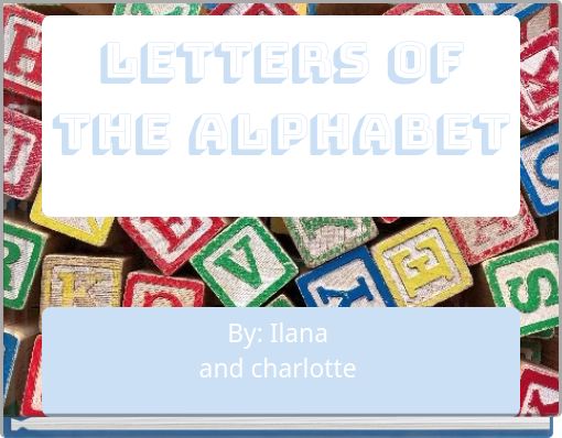 Letters of the alphabet