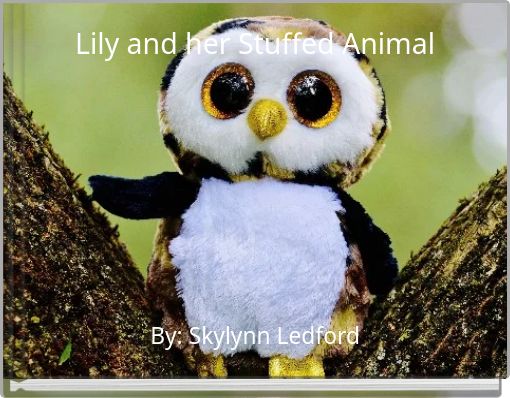 Lily and her Stuffed Animal