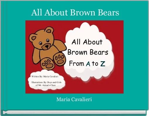 Front cover of ' All About Brown Bears' 