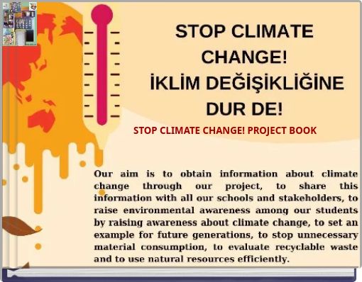 STOP CLIMATE CHANGE! PROJECT BOOK
