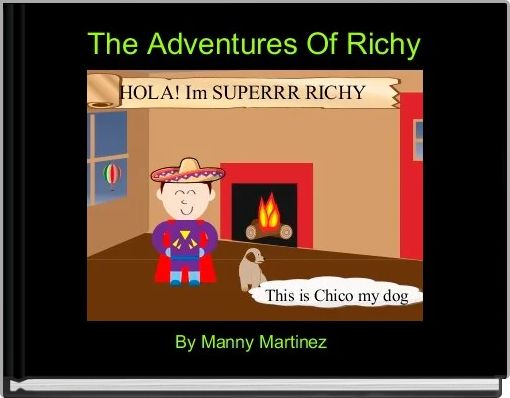 Front cover of 'The Adventures Of Richy' 