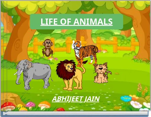 Book Cover for: LIFE OF ANIMALS