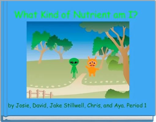 Front cover of 'What Kind of Nutrient am I? ' 