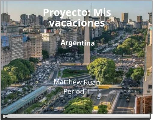 Proyecto: Mis vacaciones