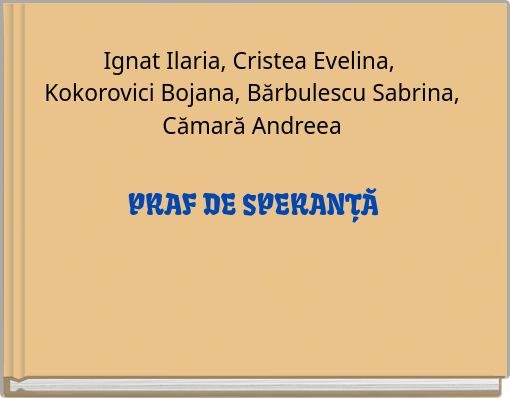 PRAF DE SPERANȚĂ