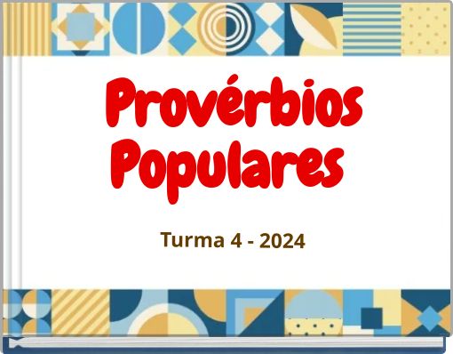 Prov&eacute;rbios Populares