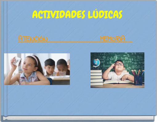ACTIVIDADES L&Uacute;DICAS