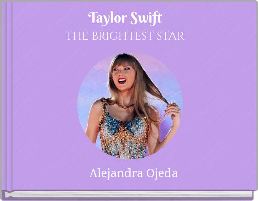 Book Cover for: Taylor Swift THE BRIGHTEST STAR