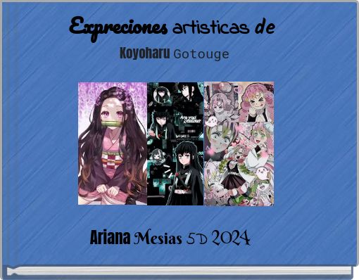 Front cover of 'Expreciones artisticas de Koyoharu Gotouge' 