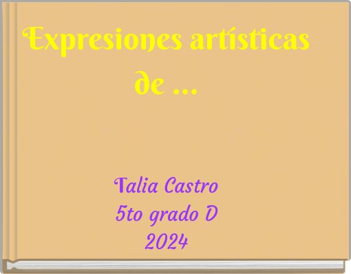 Expresiones artísticas de ...