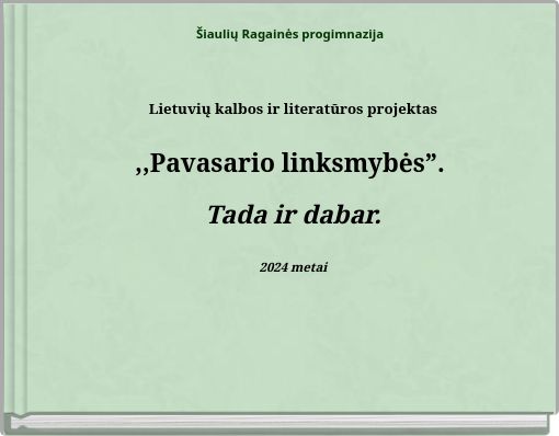 Šiaulių Ragainės progimnazija