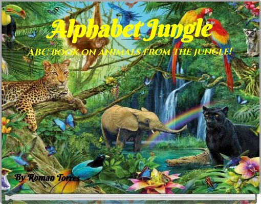 Alphabet Jungle ABC book on animals from the jungle!