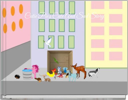 Front cover of 'Cutie Pie's Cute And Sad Story' 