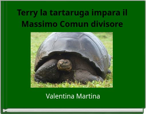 Book Cover for: Terry la tartaruga impara il Massimo Comun divisore