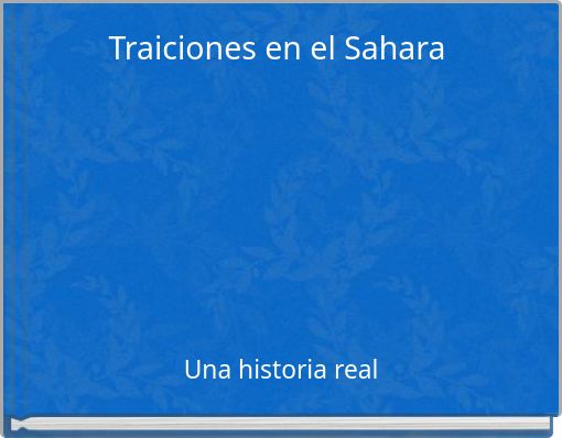 Traiciones en el Sahara