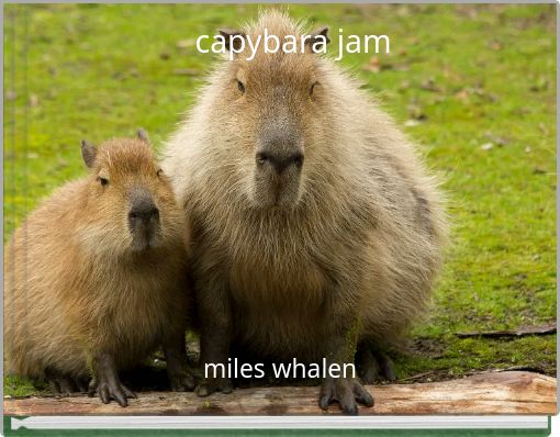 Front cover of 'capybara jam' 