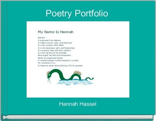 Poetry Portfolio 