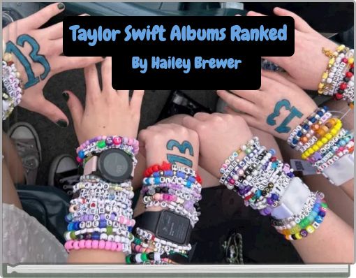 Front cover of 'Taylor Swift Albums Ranked' 