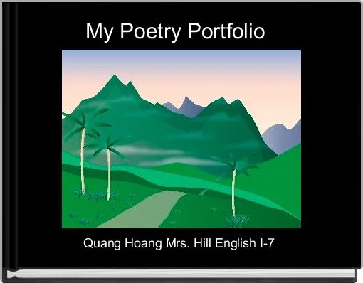 "My Poetry Portfolio" - Free stories online. Create books for kids ...