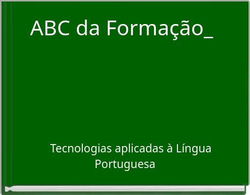 ABC da Forma&ccedil;&atilde;o