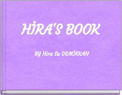 HİRA'S BOOK