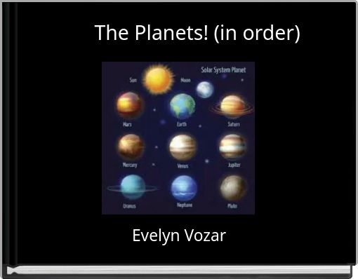 The Planets! (in order)