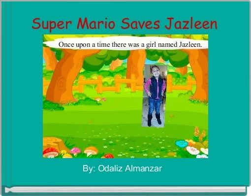 Front cover of 'Super Mario Saves Jazleen' 