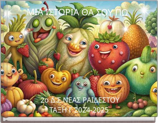 ΜΙΑ ΙΣΤΟΡΙΑ ΘΑ ΣΟΥ ΠΩ