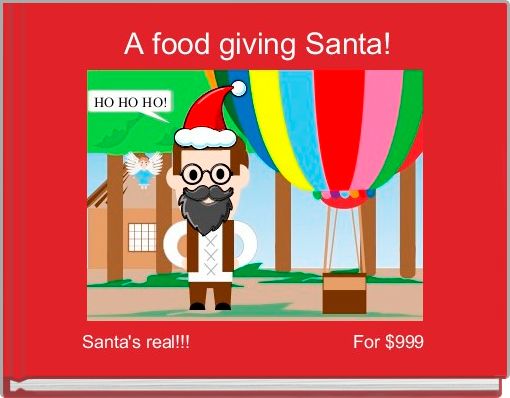 A food giving Santa!