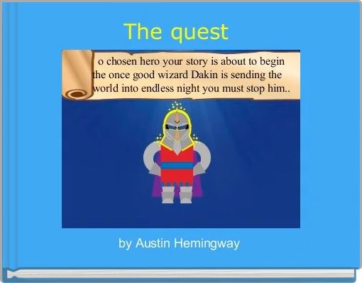 Front cover of 'The quest ' 