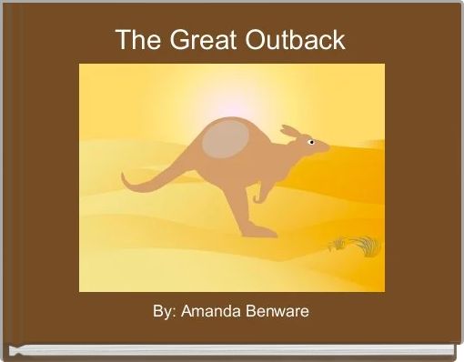 Front cover of 'The Great Outback' 