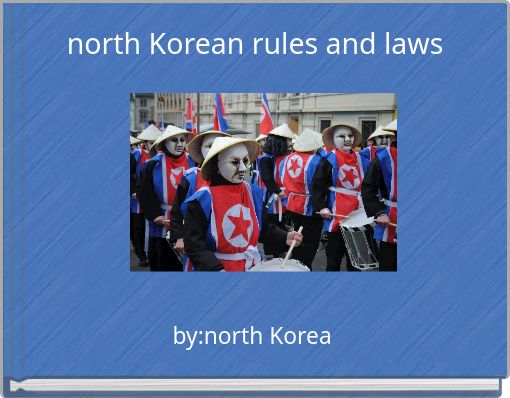 Book Cover for: north Korean rules and laws