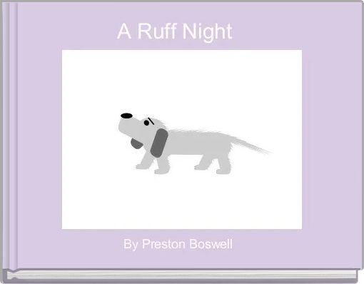 Front cover of 'A Ruff Night  ' 