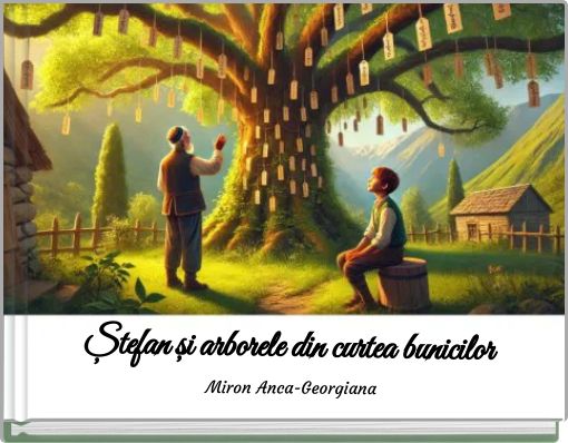 Ștefan și arborele din curtea bunicilor