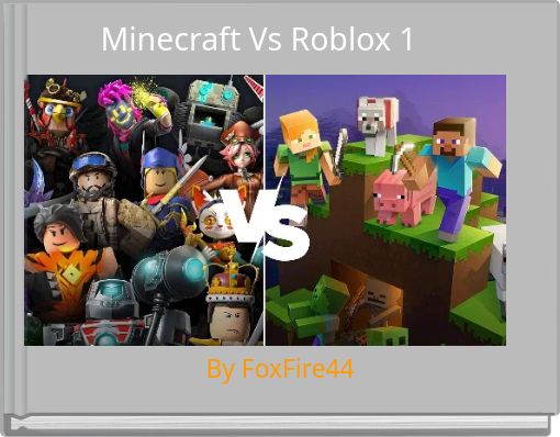 Front cover of 'Minecraft Vs Roblox 1' 