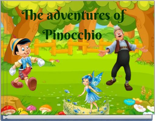 Front cover of 'The adventures of Pinocchio' 