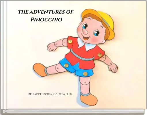 Front cover of 'the adventures of Pinocchio' 