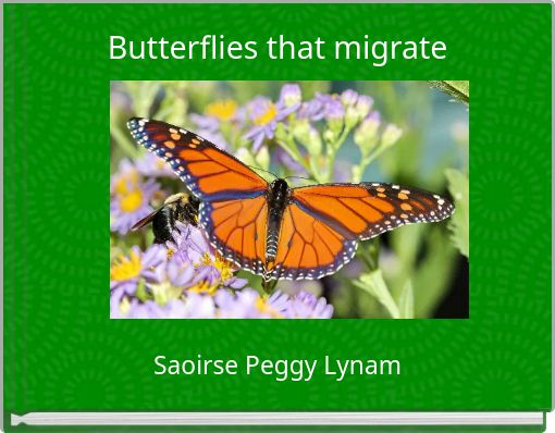Butterflies that migrate